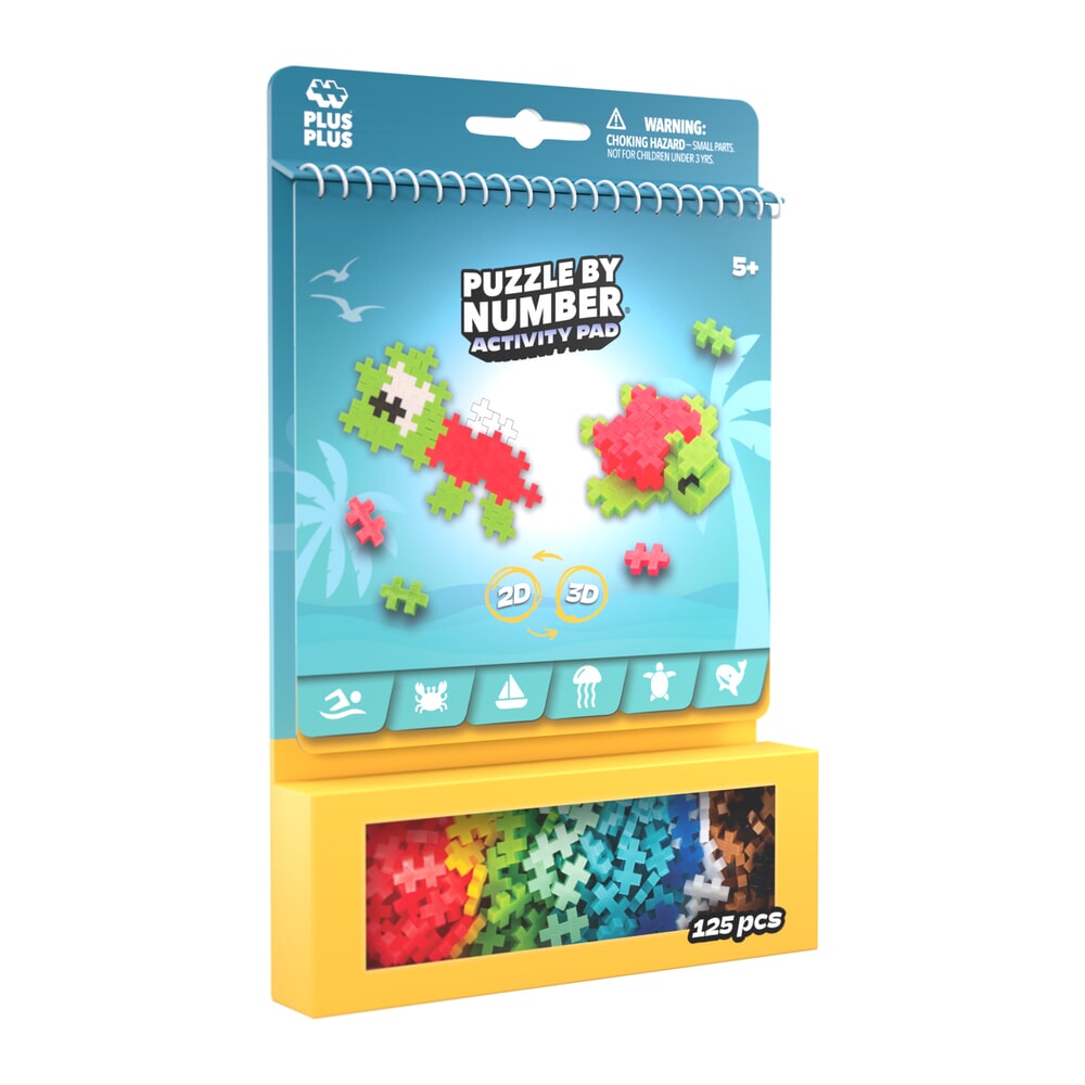 Plus-Plus - Activity Pad - Oceaan