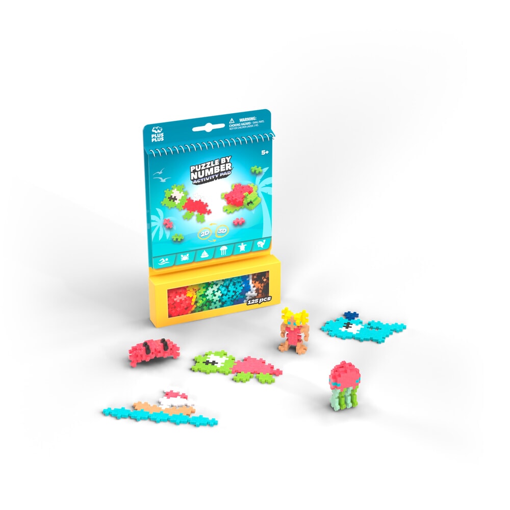 Plus-Plus - Activity Pad - Oceaan