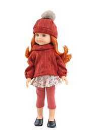 Paola Reina - Pop Amigas Cleo lang rood haar (32 cm)