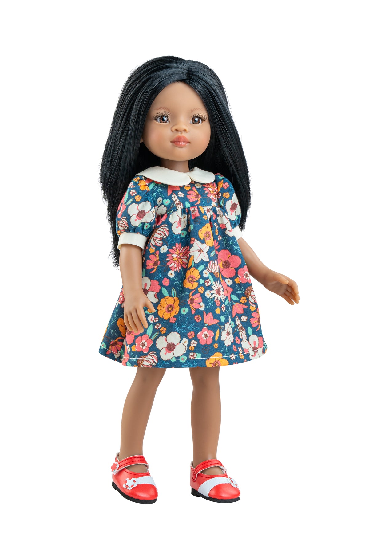 Paola Reina - Pop Amigas Meily lang zwart haar (32 cm)