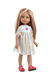 Paola Reina - Pop Amigas Caya rood haar met highlights (32 cm)