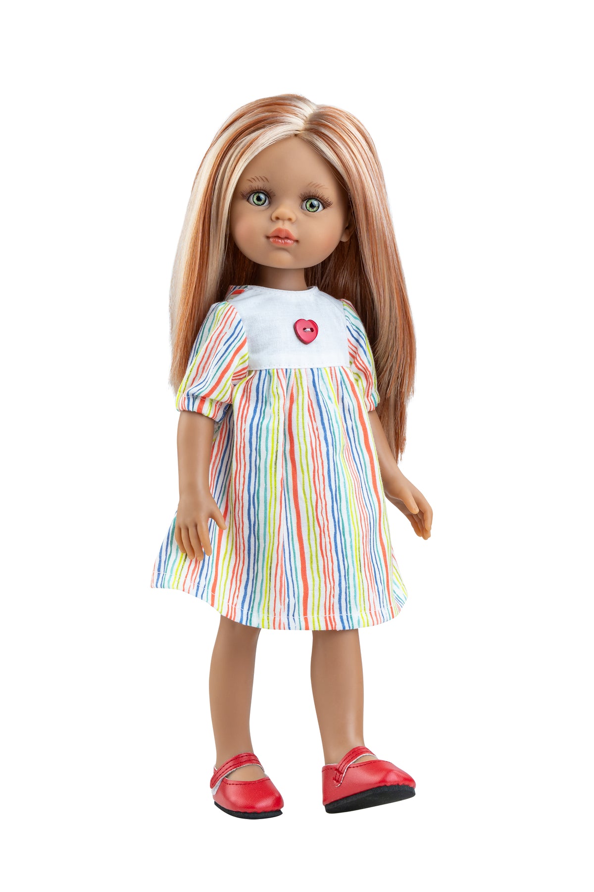 Paola Reina - Pop Amigas Caya rood haar met highlights (32 cm)
