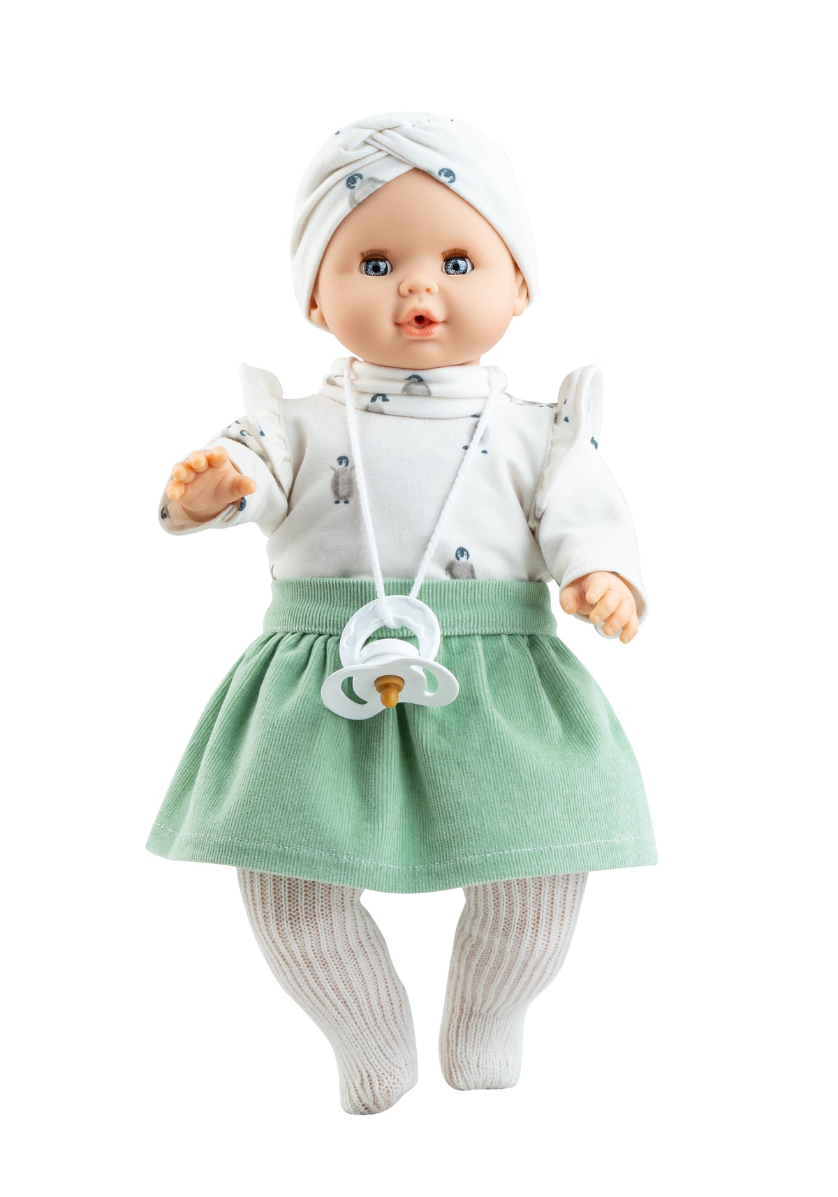 Paola Reina - Pop Sonia groene rok zonder mechanisme (36 cm)