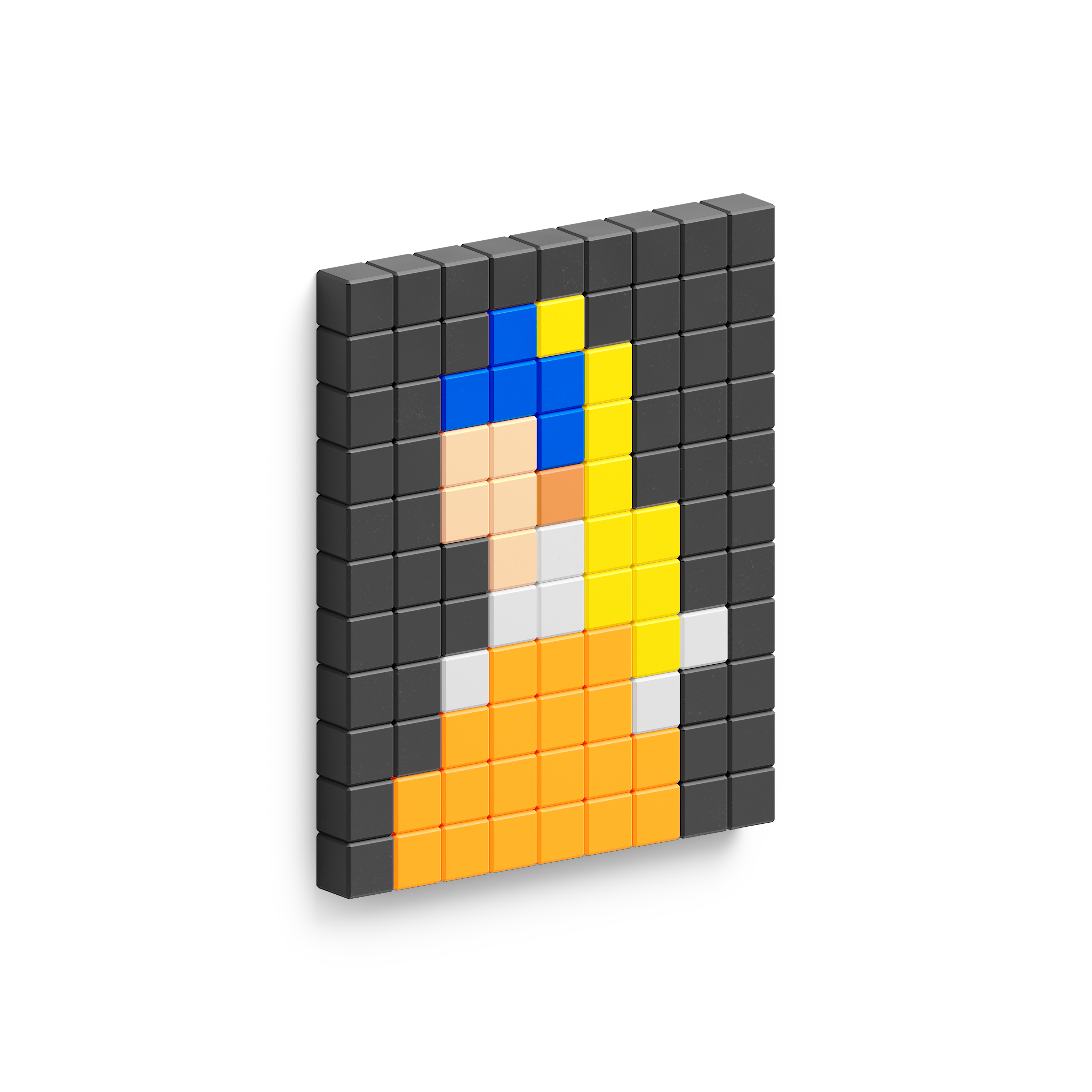 Pixio - Masterpiece Girl with a Pearl - 100 magneetblokjes
