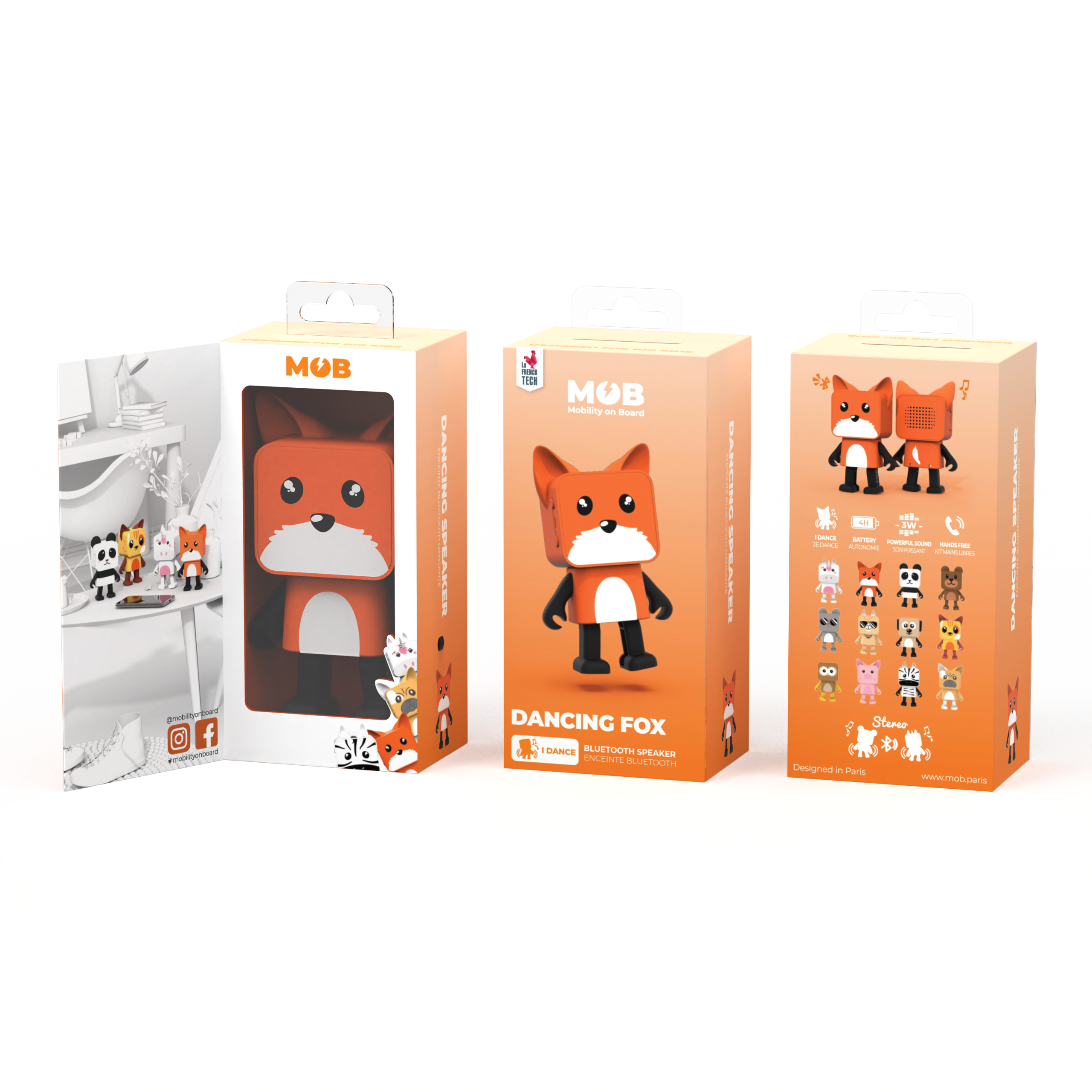 MOB - Dancing Animal Speaker - Vos