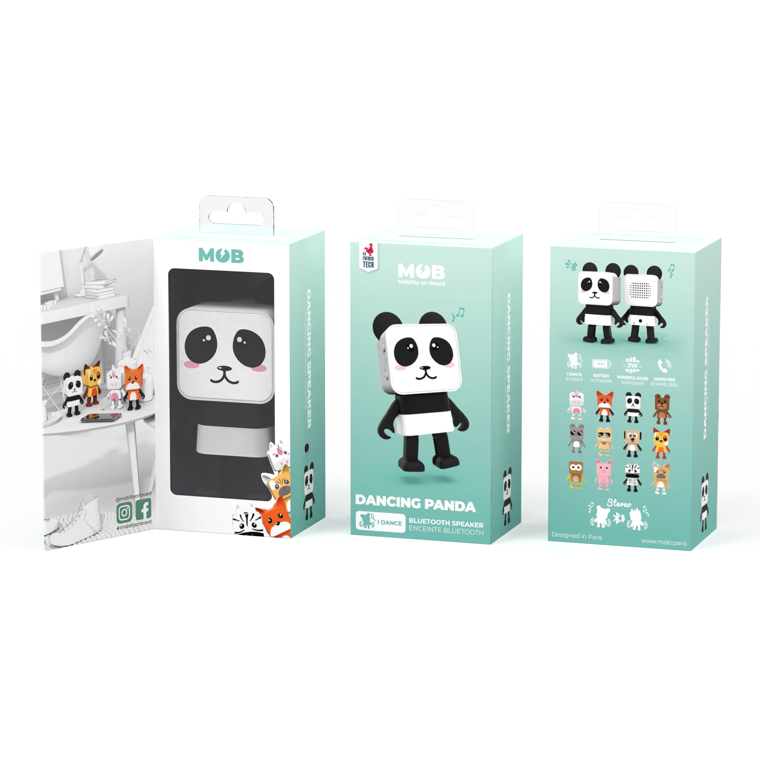 MOB - Dancing Animal speaker - Panda