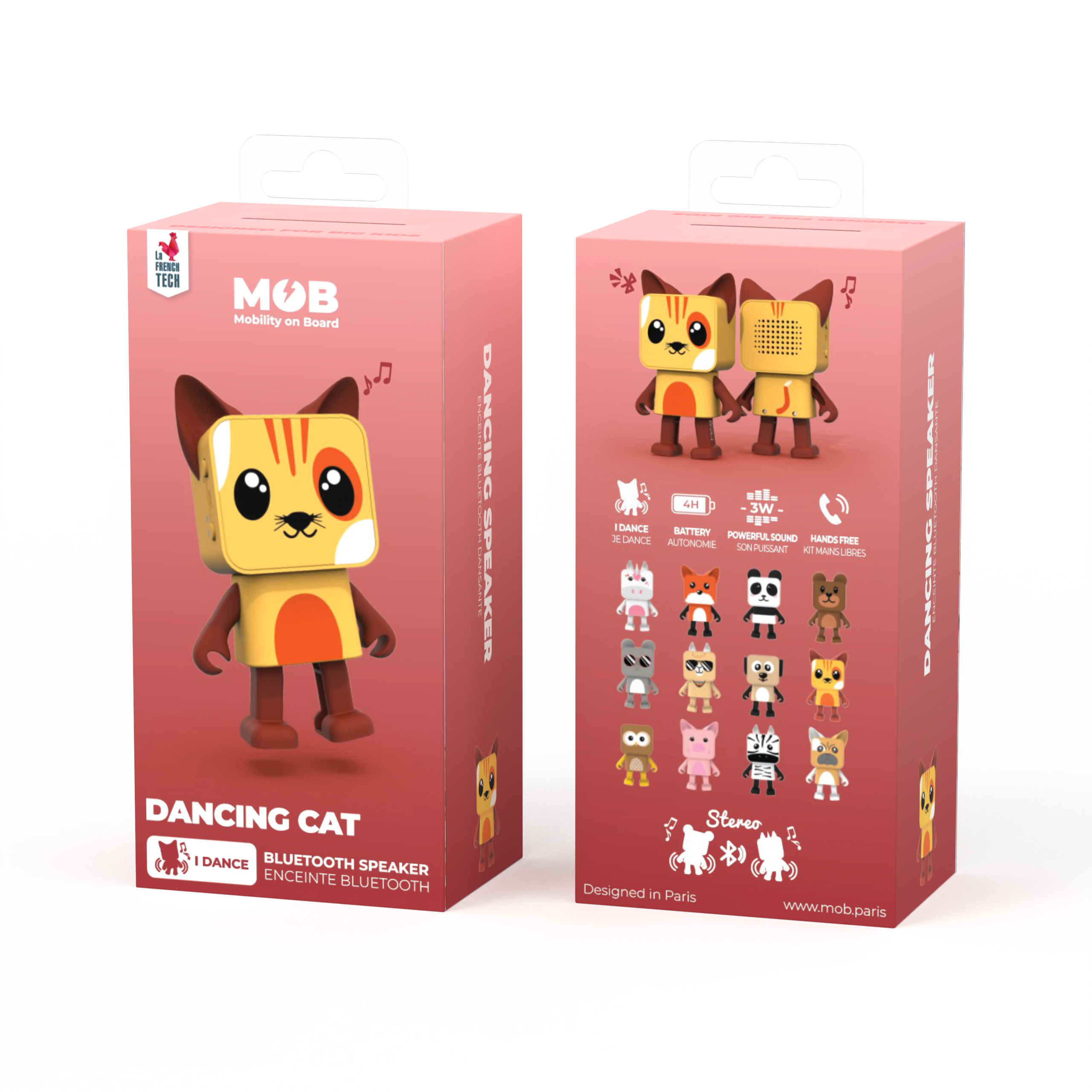 MOB - Dancing Animal Speaker - Kat