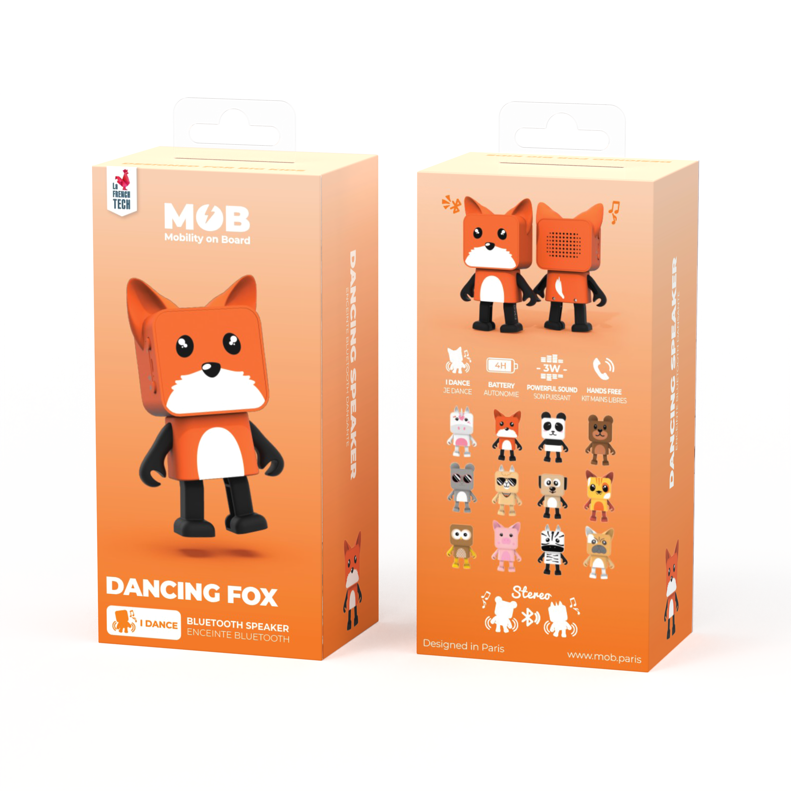 MOB - Dancing Animal Speaker - Vos
