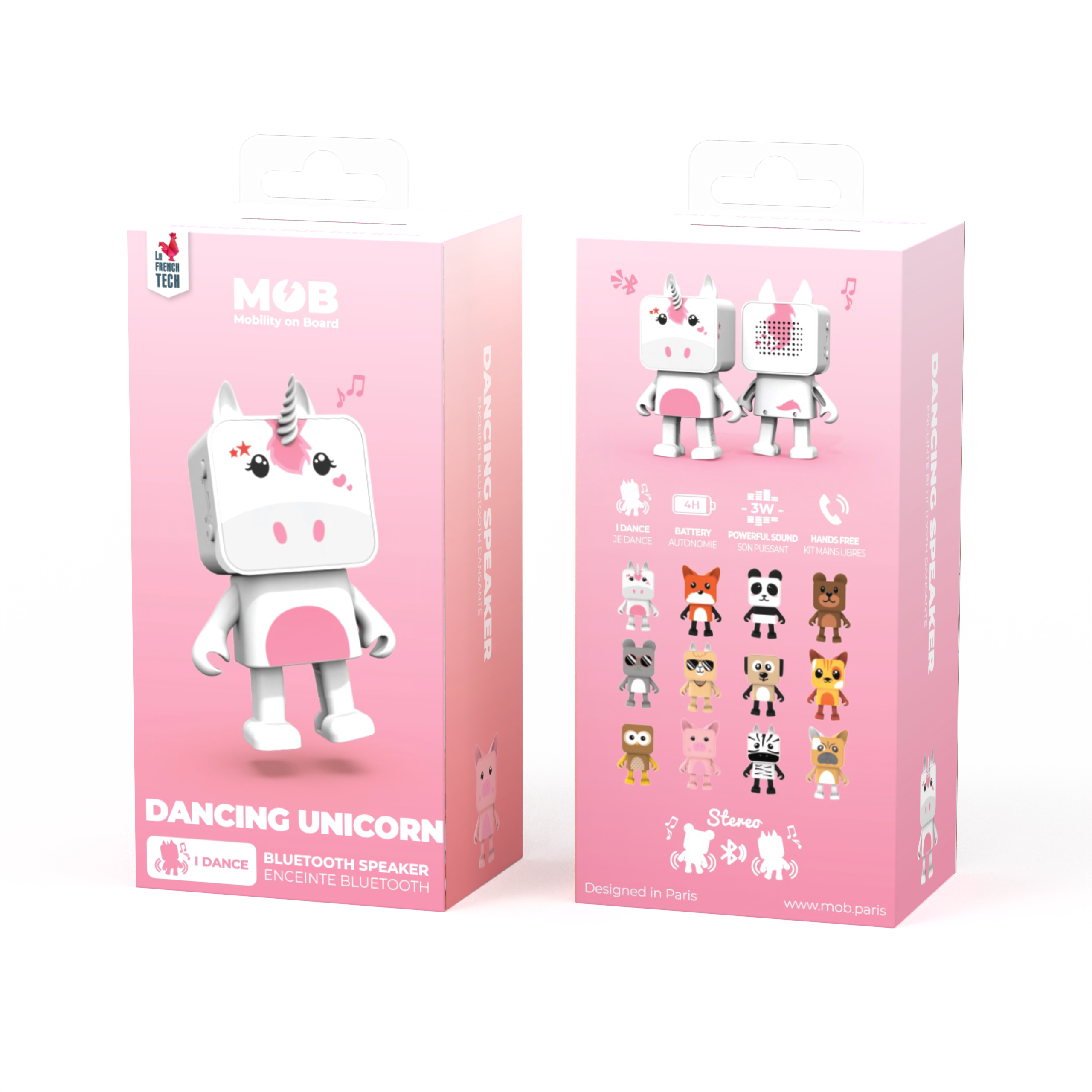 MOB - Dancing Animal Speaker - Eenhoorn