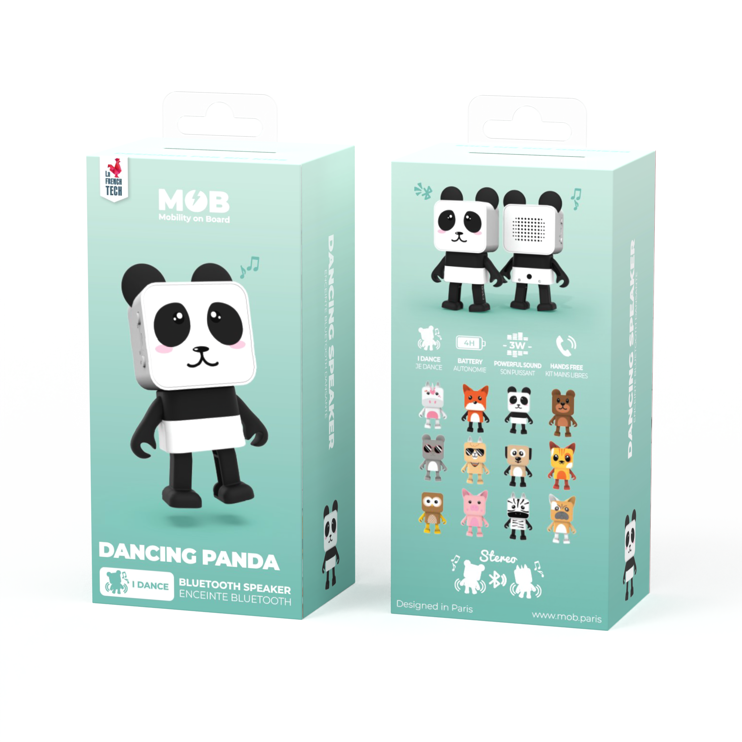 MOB - Dancing Animal speaker - Panda