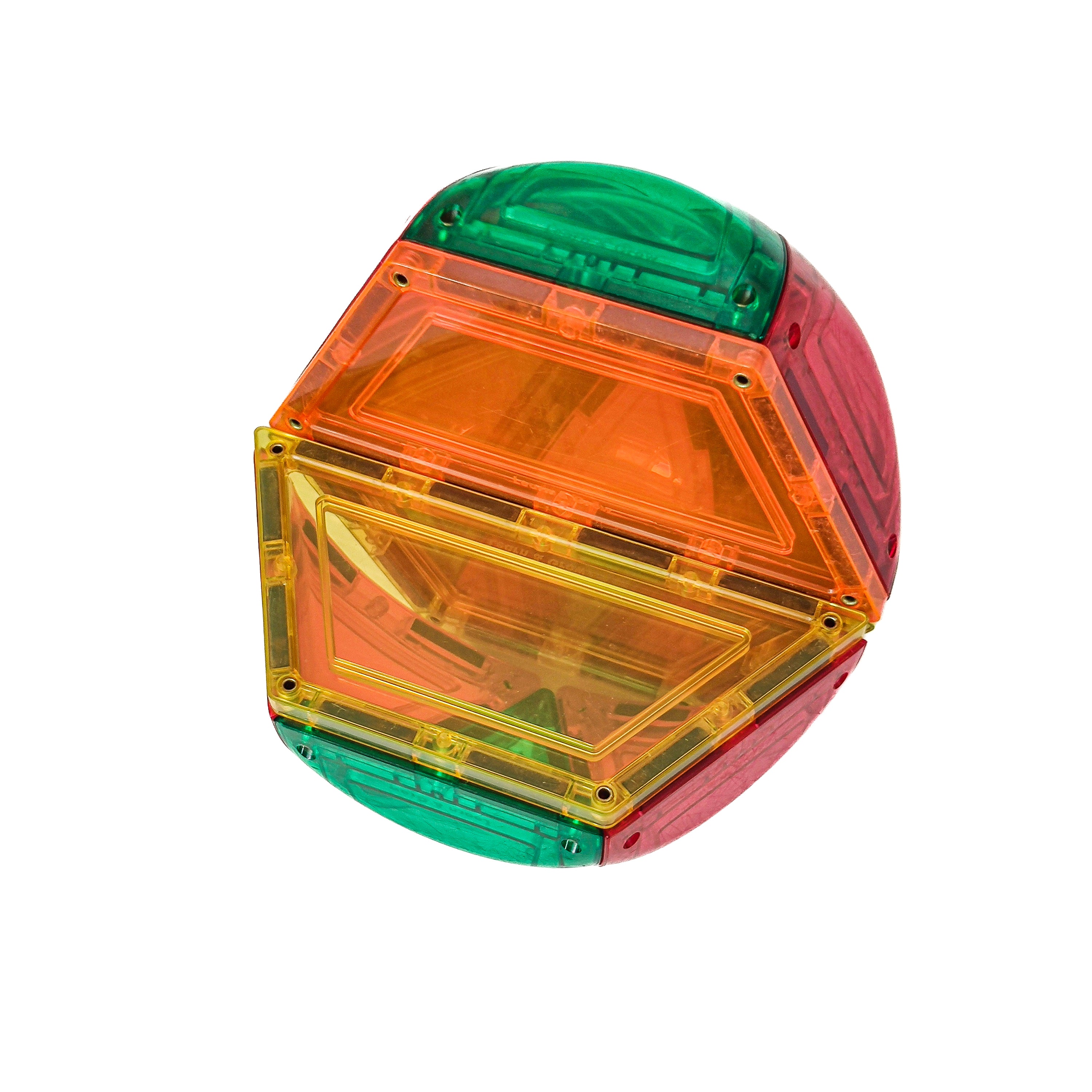 Learn And Grow - Magnetisch constructiespeelgoed Dome Pack - 18 stuks