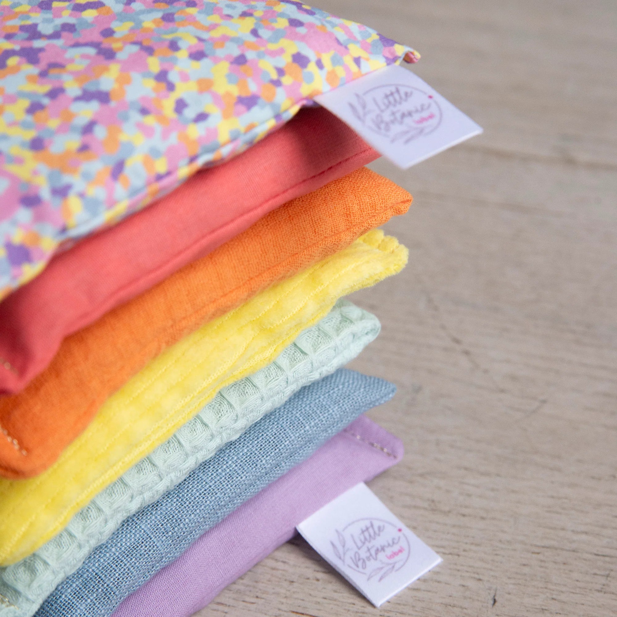 Little Botanic Label - 7 stuks Pastel + Pastel Confetti pittenzakjes