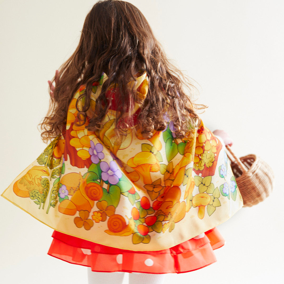 Sarah's Silks - Paddenstoelen zoeken en vinden Speelzijde