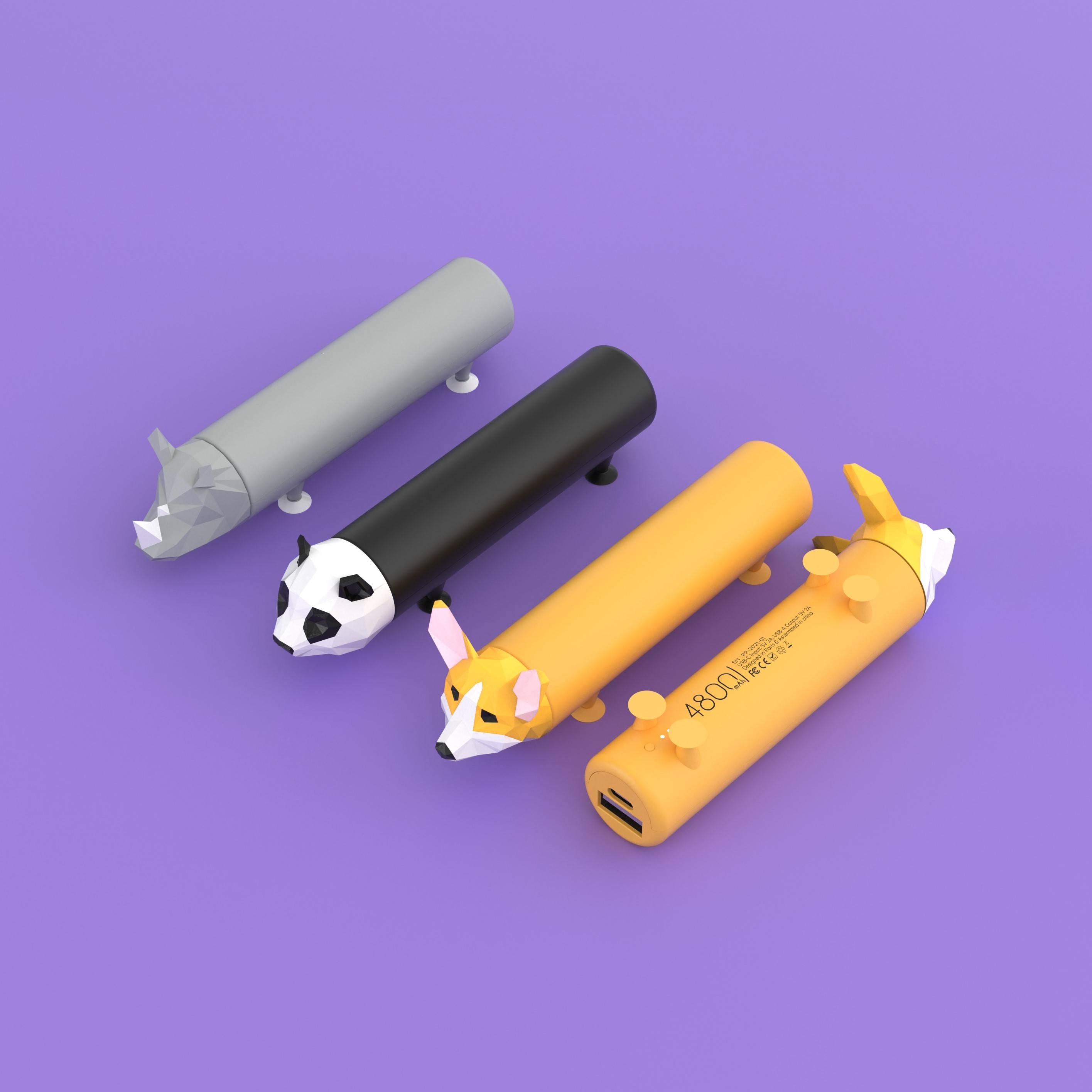 MOB - Power Pets Panda powerbank 4800 mAh