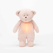 Moonie - Slaapknuffel The Humming Bear 2.0 - Rose Natur White Noise