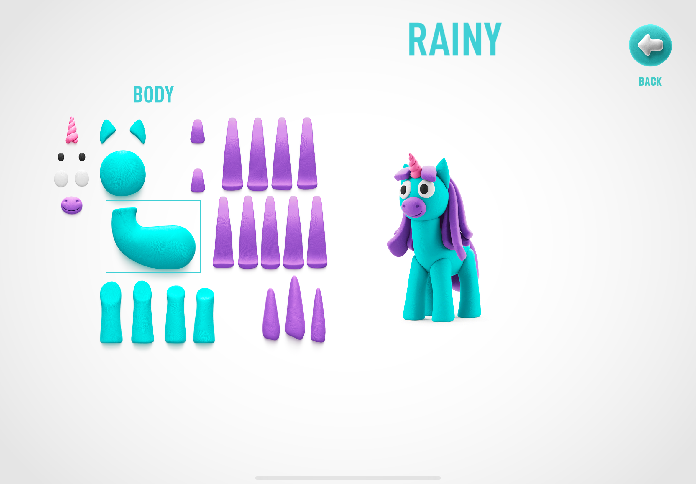 Hey Clay - Unicorns Rainy (3 potjes)