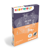 Kidywolf - Kidydraw-mini refill navulling - 60 kaarten One upon a Time & Animals