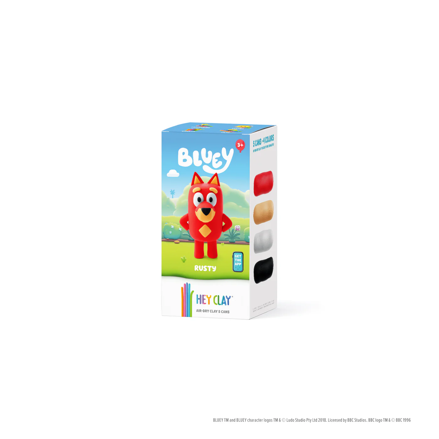 Hey Clay - Rusty LIMITED EDITION BLUEY - 5 potjes