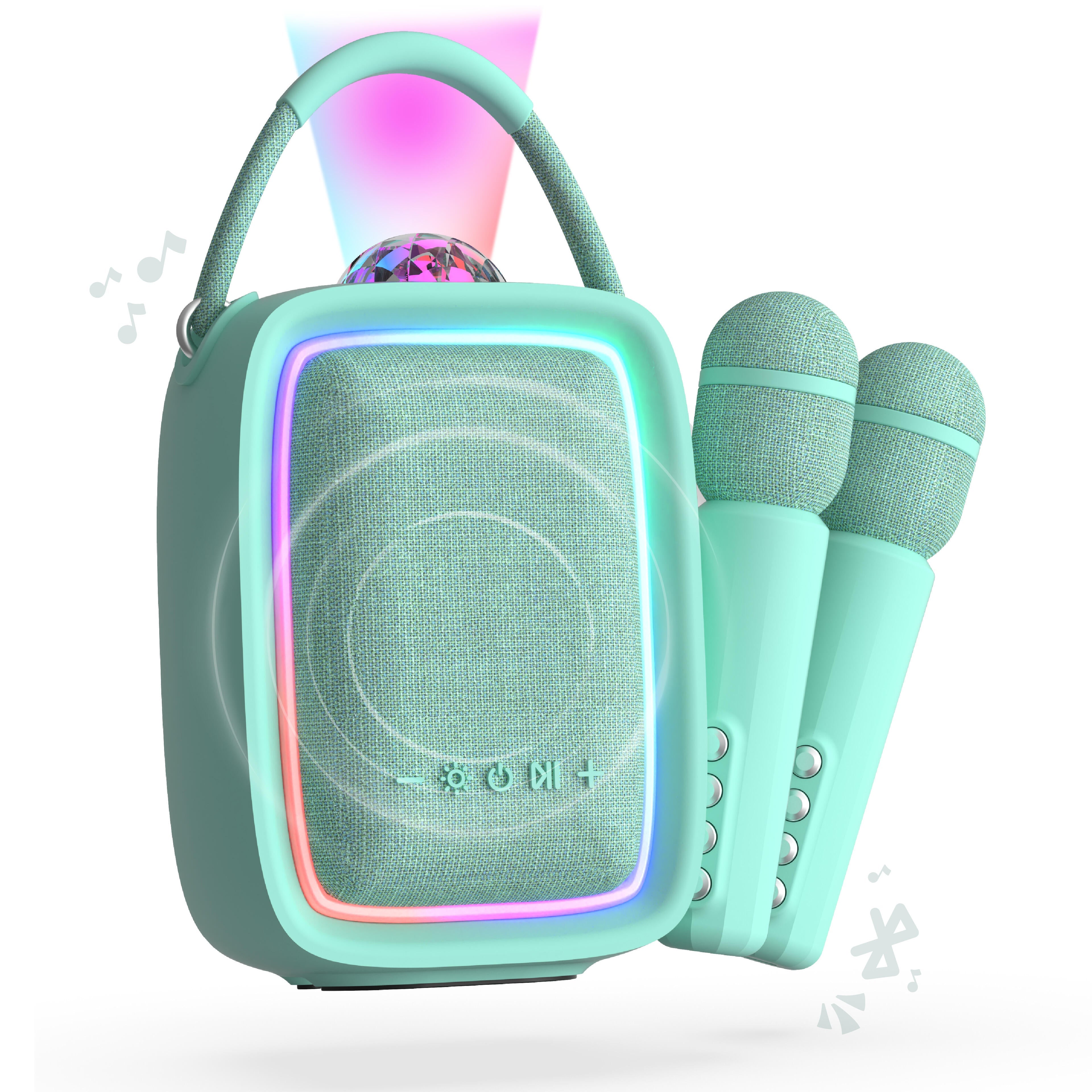 MOB - Singy Party karaokeset met microfoon - Blauw