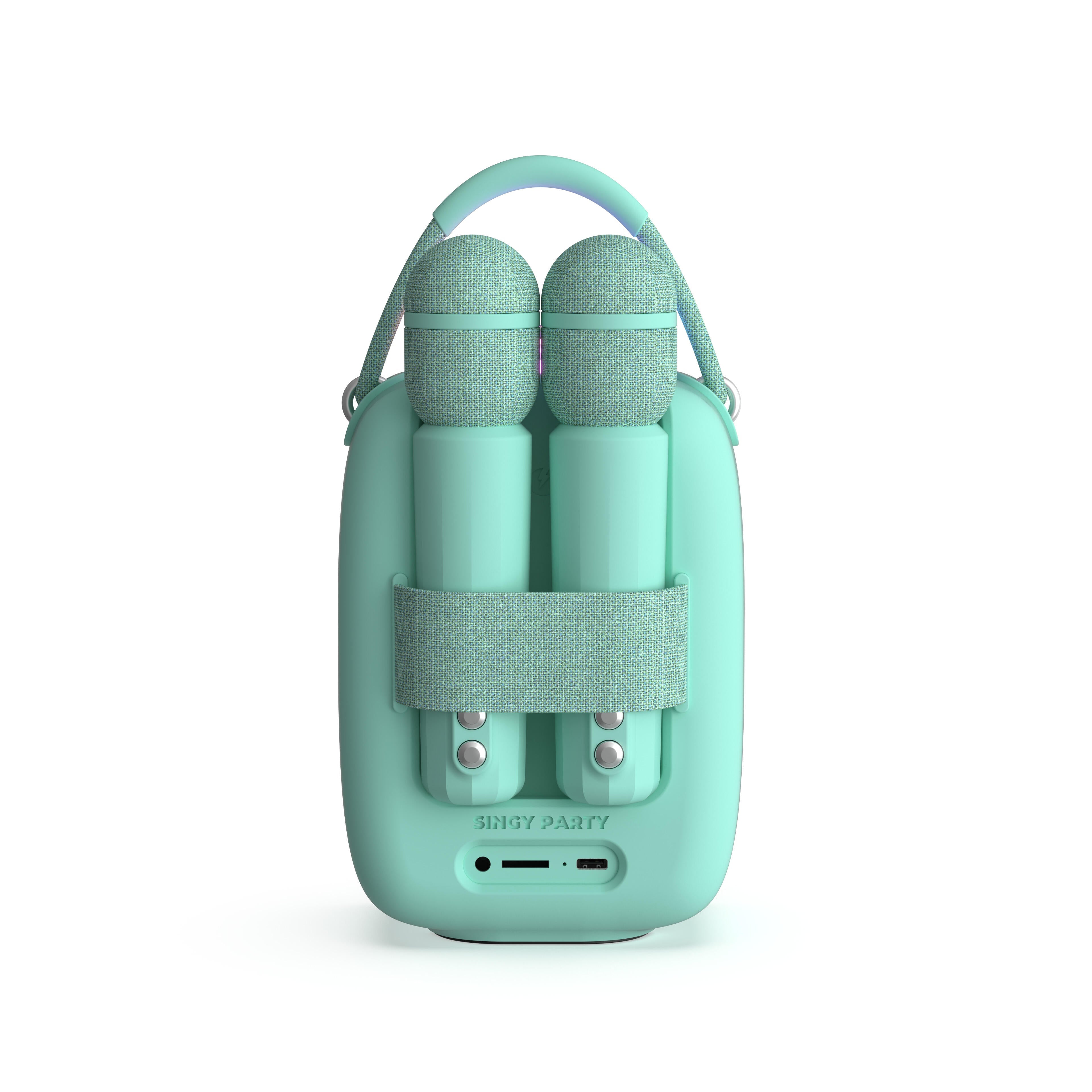 MOB - Singy Party karaokeset met microfoon - Blauw