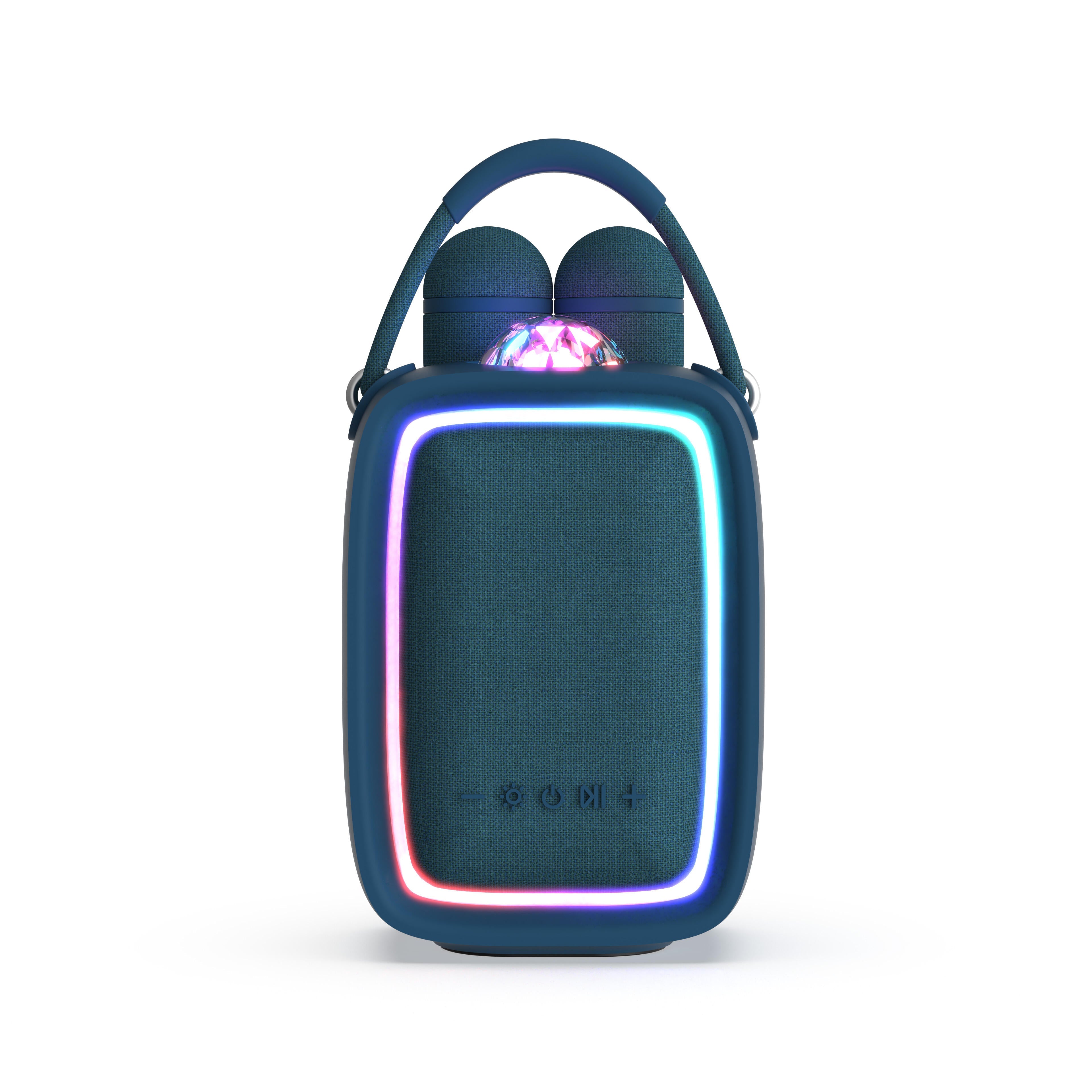 MOB - Singy Party karaokeset met microfoon - Donkerblauw