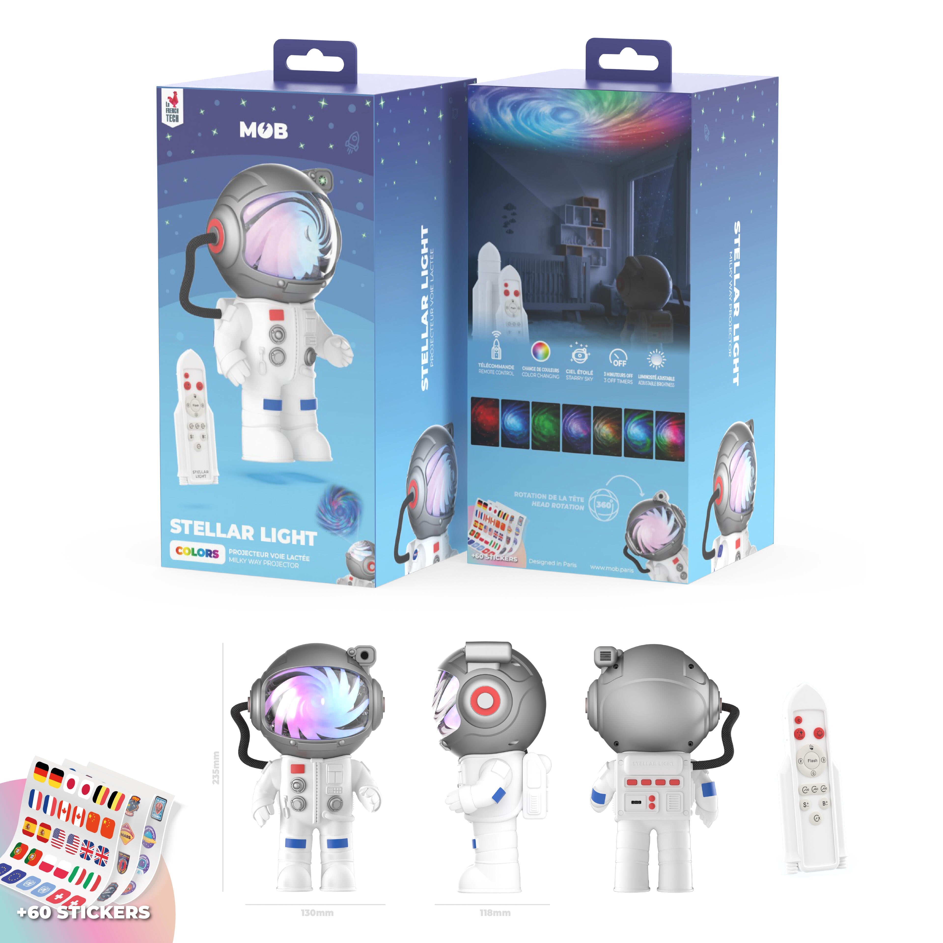 MOB - Stellar sterrenhemel projector - Milky Way