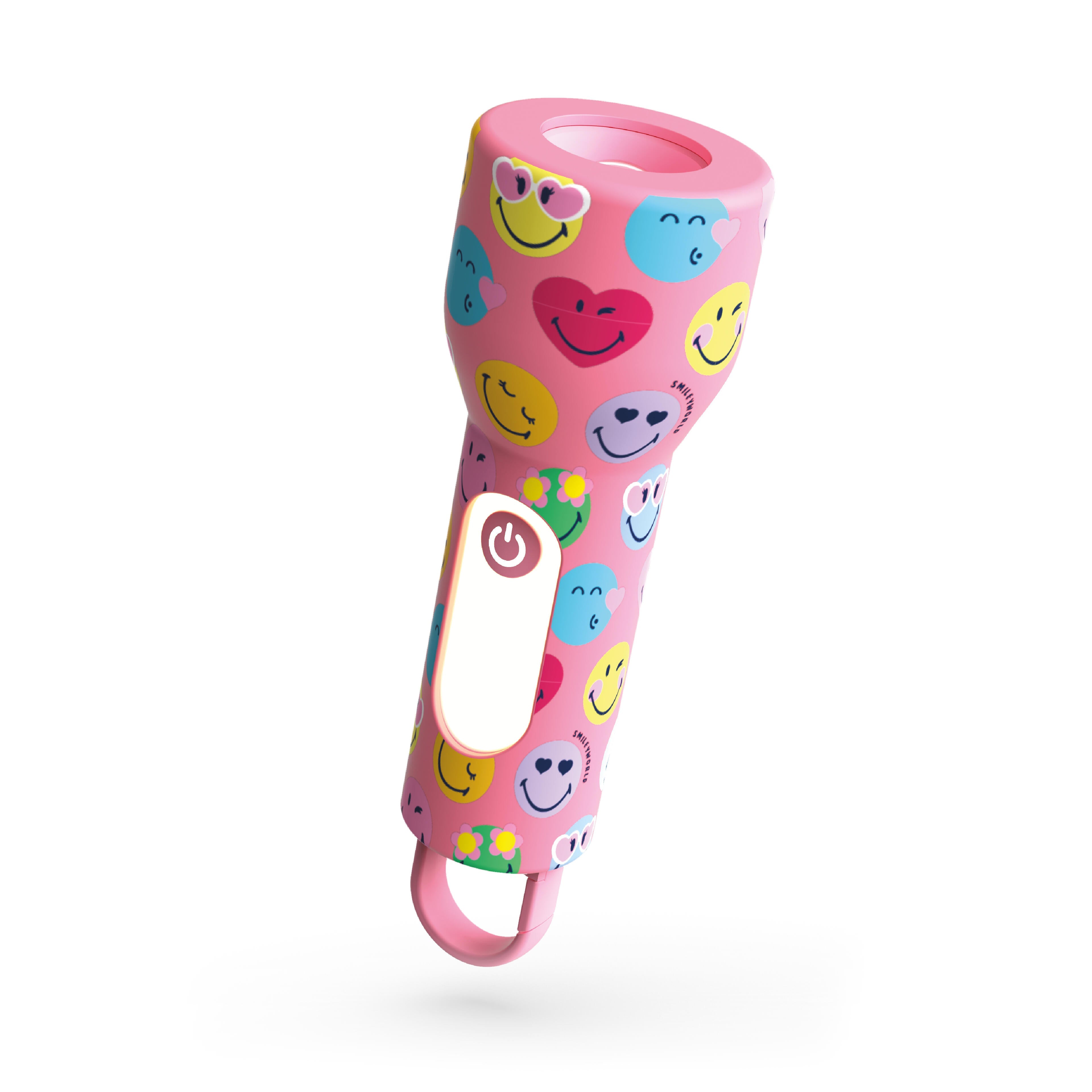 MOB x SmileyWorld - Glowy zaklamp nachtlampje - Roze