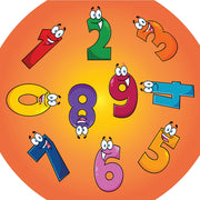 Tuff Tray - 100cm Speelmat Cijfers 0-9 Vinyl