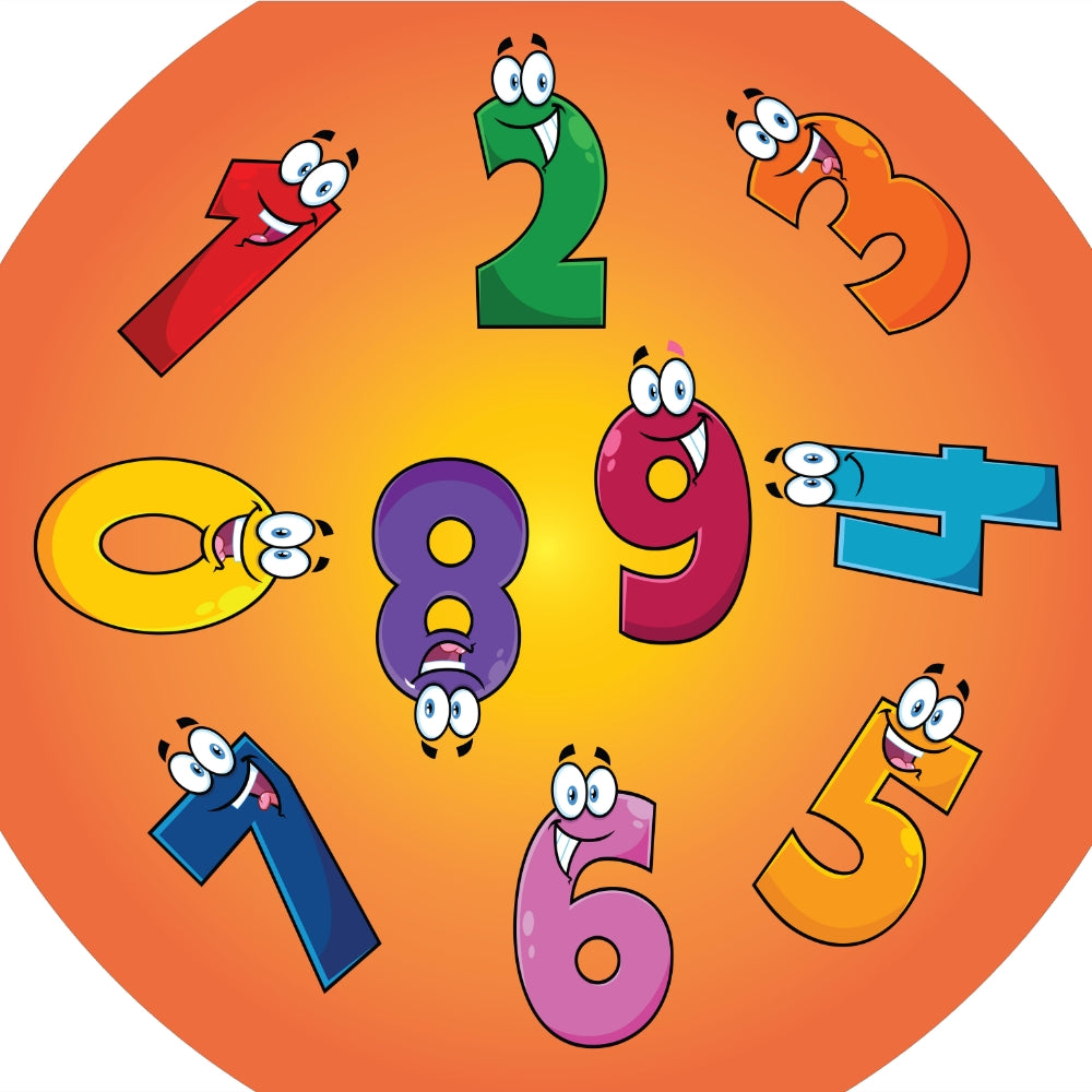 Tuff Tray - Junior Vilten Mat Cijfers 0-9 (60×60 cm)