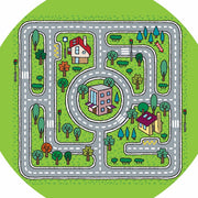 Tuff Tray - Groot Vinyl Mat Peuter Weg (88×88 cm)