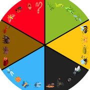 Tuff Tray - Junior Vinyl Mat Dieren Sorteren Insecten (60×60 cm)