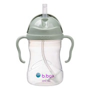 b.box - Drinkbeker met rietje sage