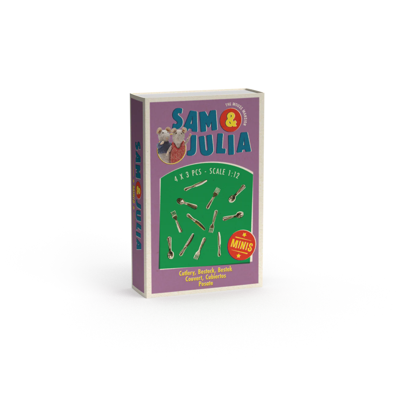 Het Muizenhuis - Mini's bestek 12 stuks