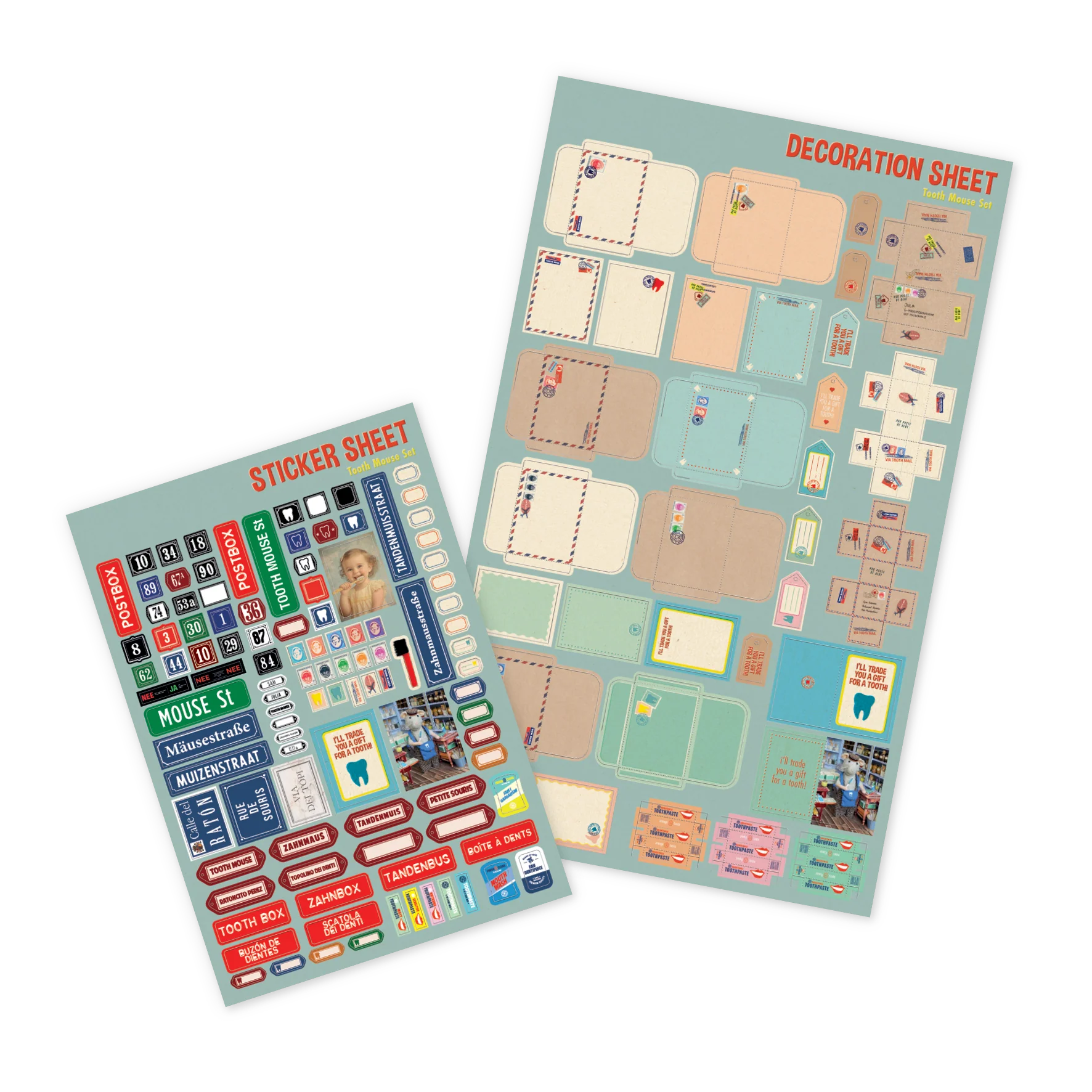 Het Muizenhuis - Tandenzakje cadeauset