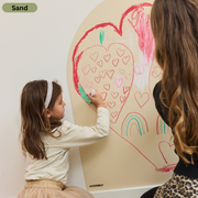 Kinderly Verwijderbaar Magnetisch Behang Sand