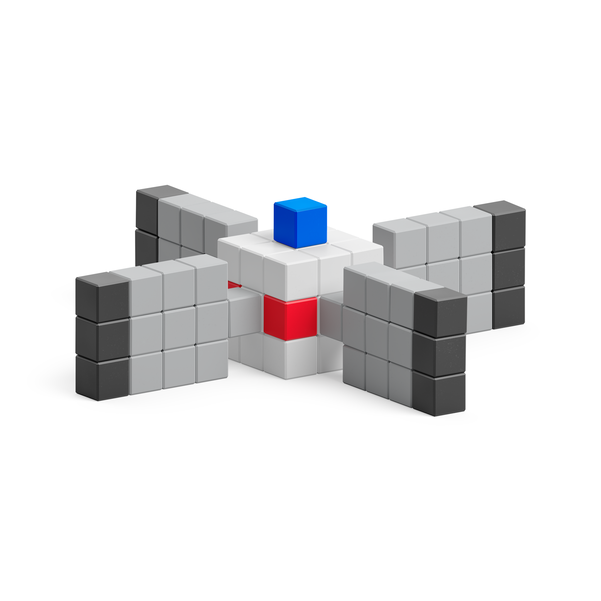 Pixio - Story NASA Deep Space Mission - 214 magneetblokjes