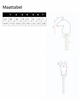 HKM - Stokpaard Hobby Horse - zwart/wit