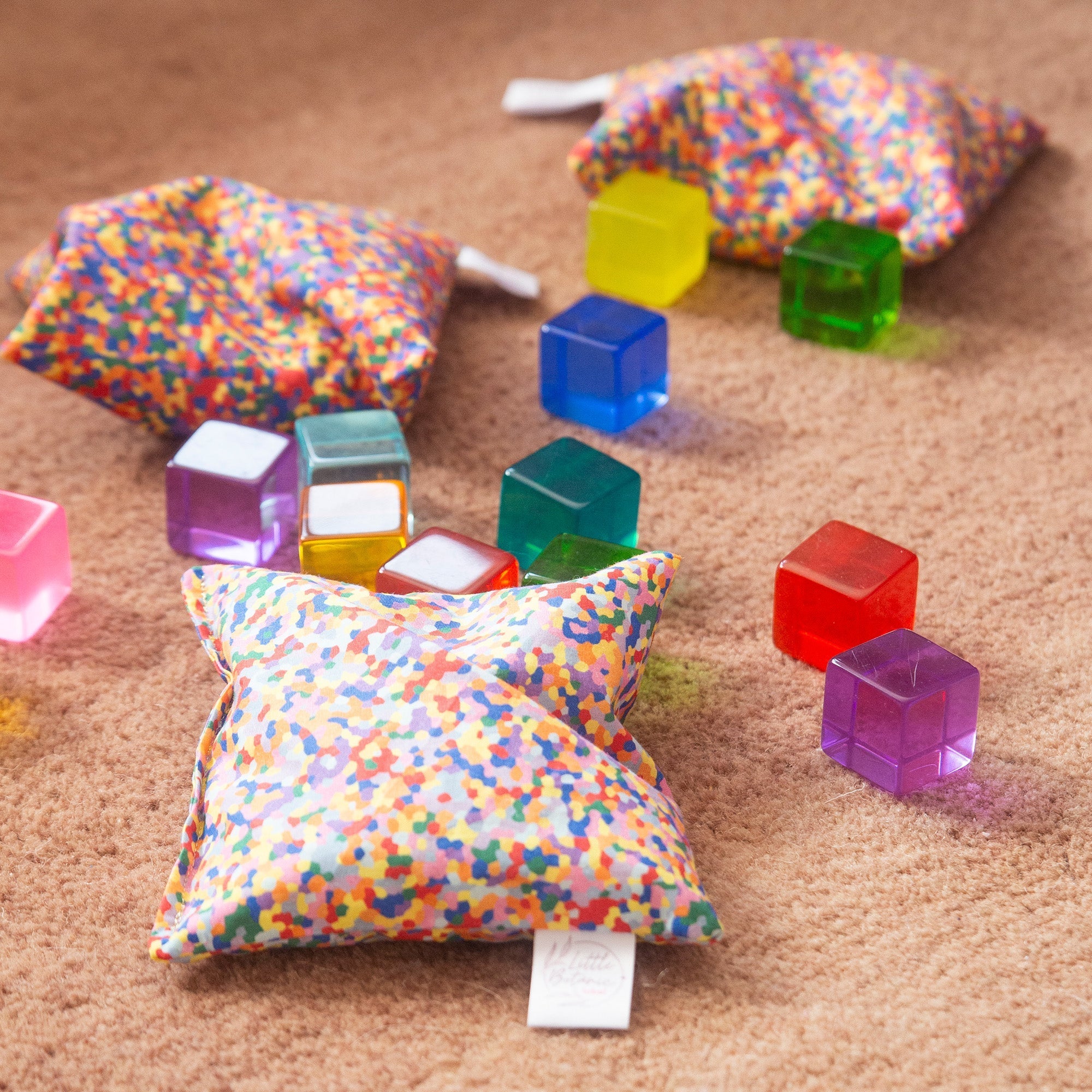 Little Botanic Label - 7 stuks Pastel + Pastel Confetti pittenzakjes