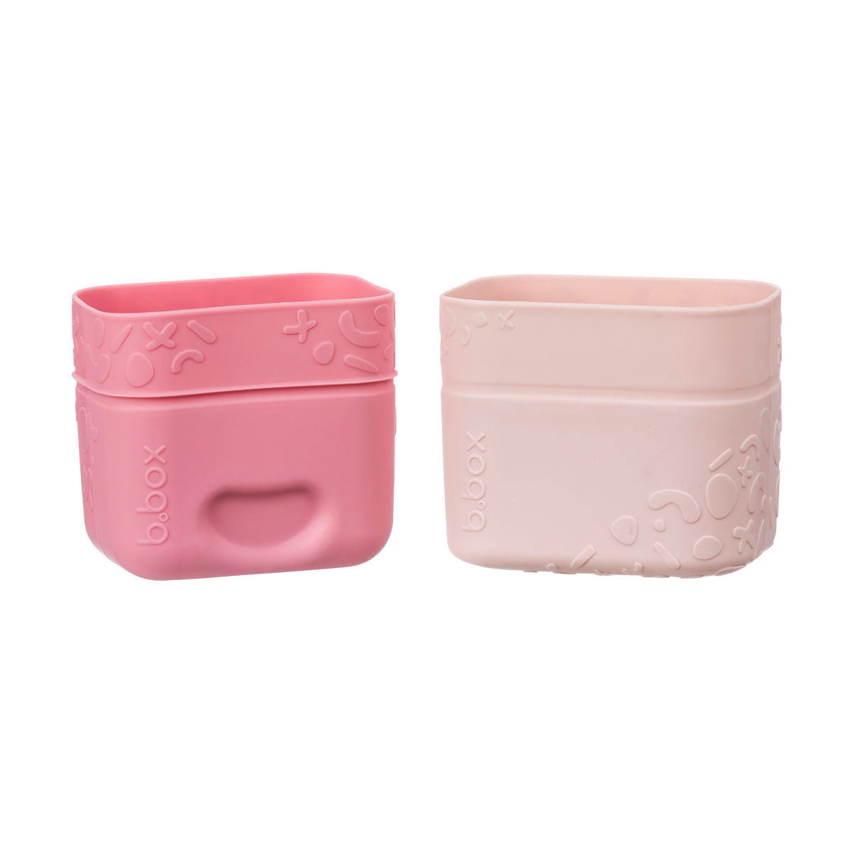 b.box - Siliconen snackbeker - berry