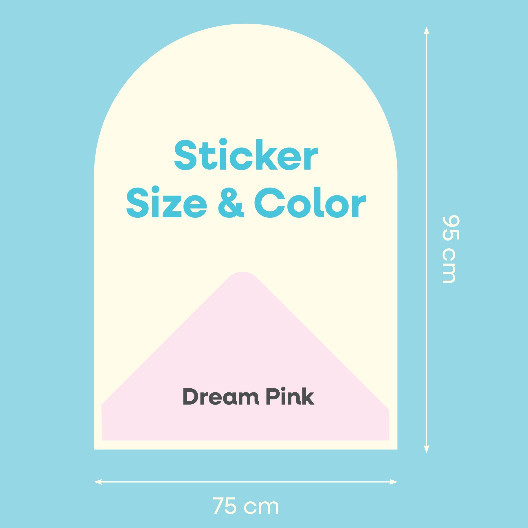 Cleverclixx - Cleverclixx - Magnetische Muursticker 95x75cm Dream Pink