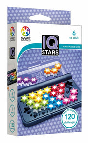 SmartGames - IQ Stars - puzzelspel met 120 opdrachten