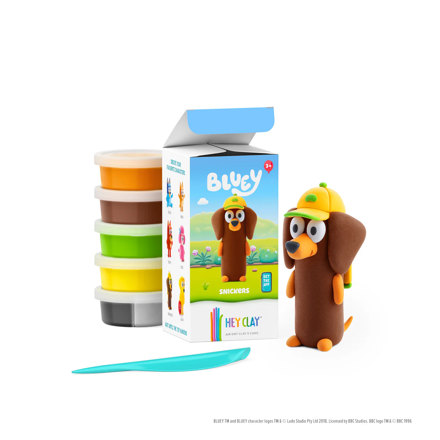 Hey Clay - Snickers LIMITED EDITION BLUEY - 5 potjes
