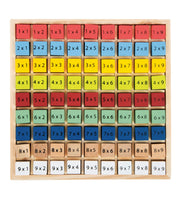 small foot - Tafels Leren - Gekleurd Hout