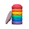 Stapelstein Rainbow 6 stuks + confetti balance board