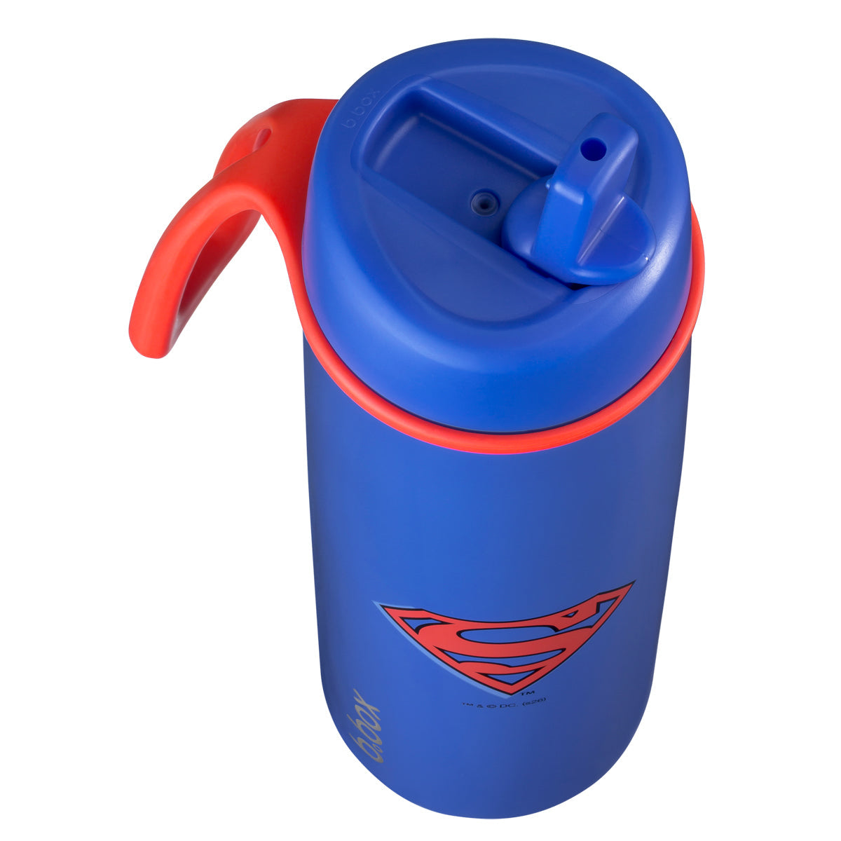 b.box - Geïsoleerde drinkfles met klapdeksel 690 ml Superman