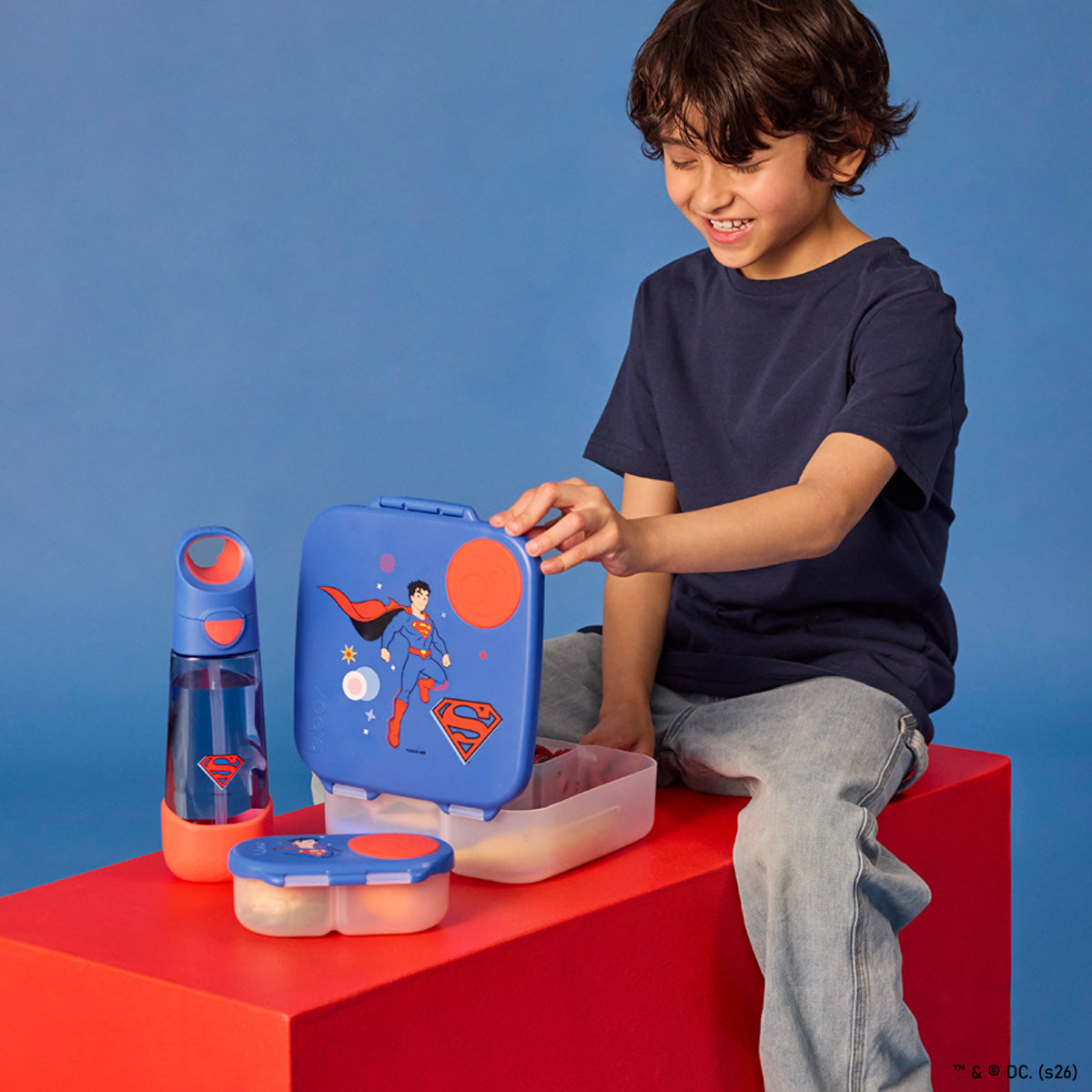 b.box - Lunchbox Large Superman