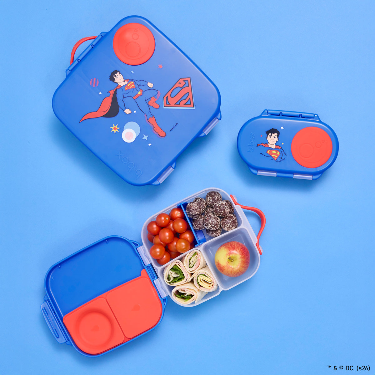 b.box - Mini lunchbox Superman
