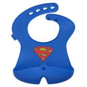 b.box - Siliconen slabbetje Superman
