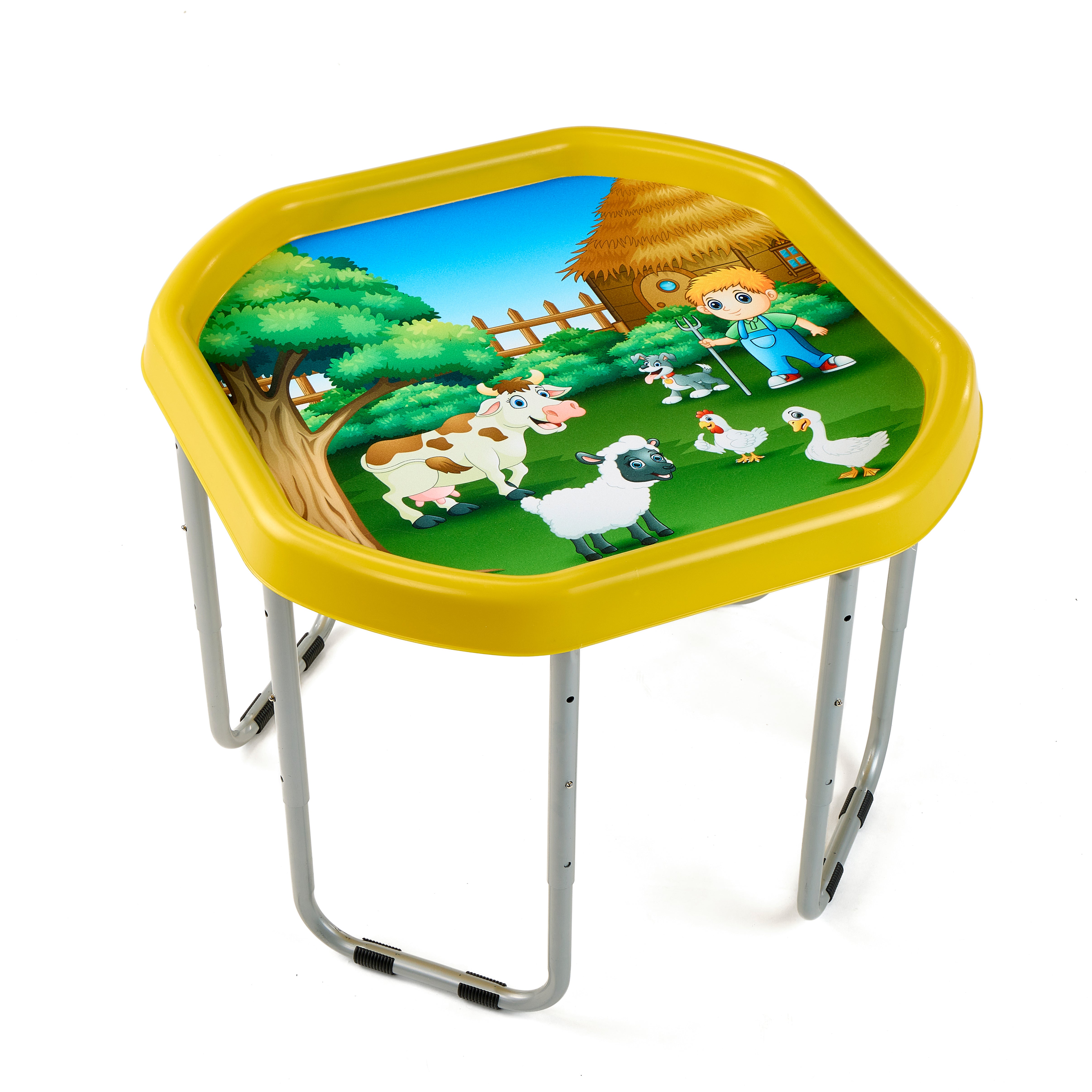 Tuff Tray - Junior Vinyl Mat Boerderij (60×60 cm)