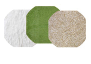 Tuff Tray 100cm - 3 speelmatten Textuur (sneeuw, gras en kokos)